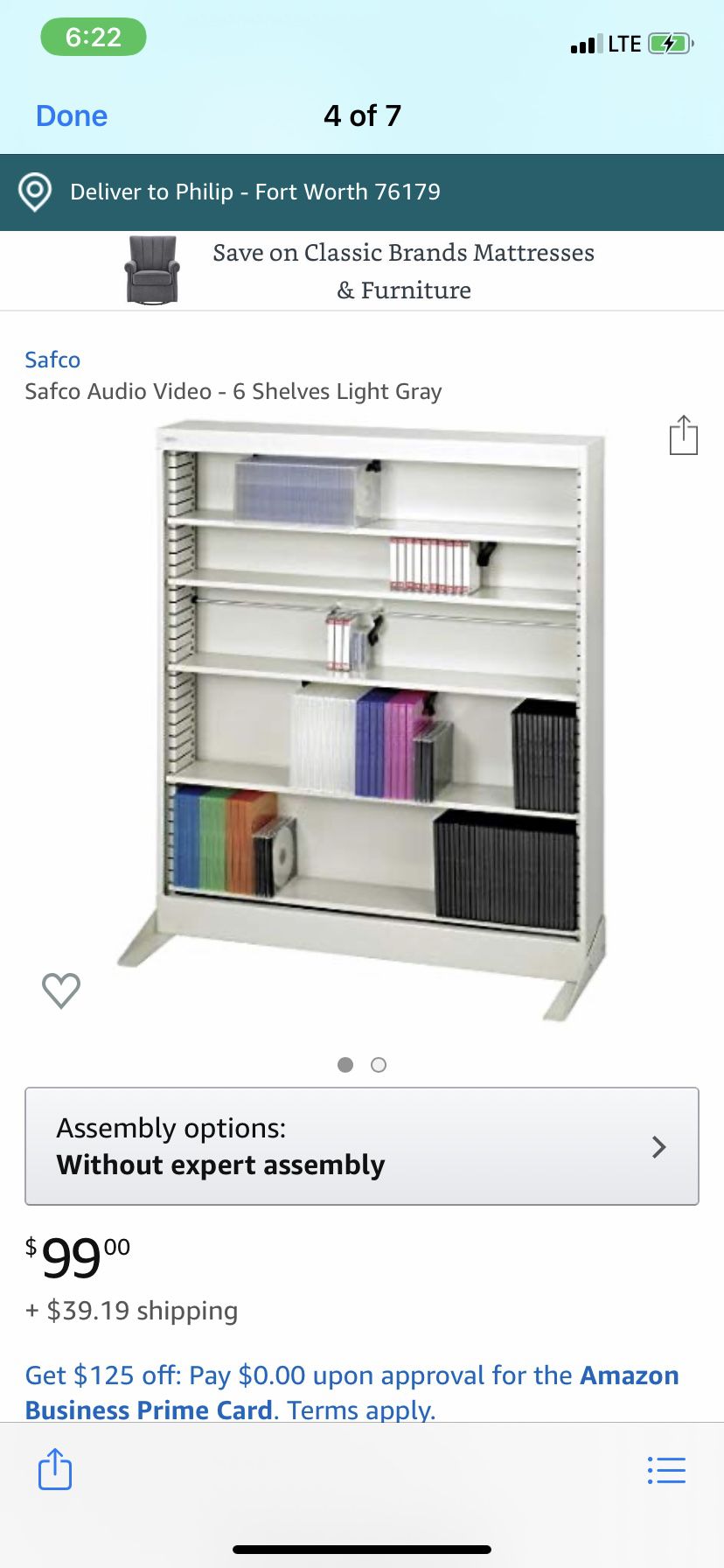 Adjustable metal shelves brand new in box