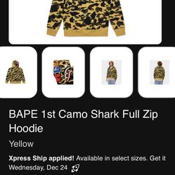 Bathing Ape Hoodie
