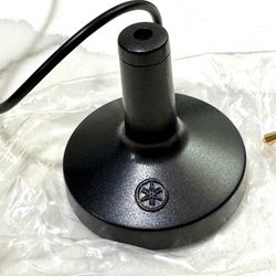 Yamaha Desktop Microphone Stand Base w/ Cable 1/4" Jack NEW