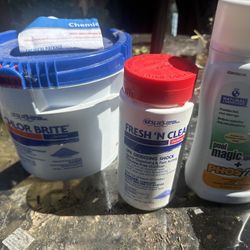 Brand New, Unopened Pool Cleaning Chems
