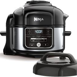 Ninja Foodi Programmable 10-in-1 5-Quart Pressure Cooker and Air Fryer - FD101 Stainless Steel
ADO :B-1054
Open Box - It has some cracks.