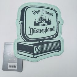 Disney Parks Walt Disney's Vintage TV Show Disneyland Oversized Coin Purse 100  Brand new. Original tags attached. Never used. Perfect and mint clean 