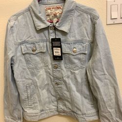 New True Religion Denim Jacket With Tag
