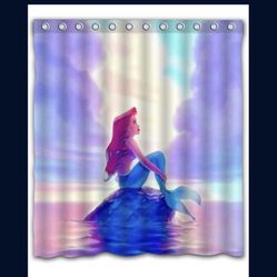 Brand New Mermaid Shower Curtian