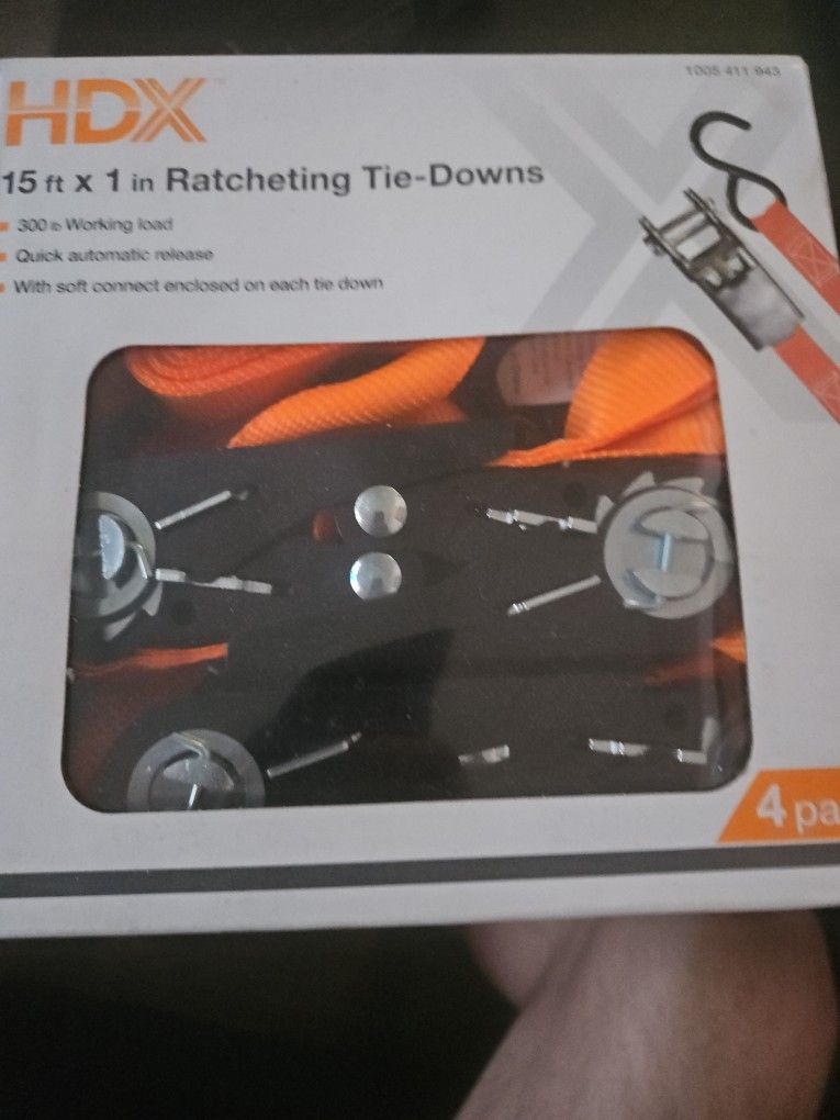 Ratcheting Tie Downs