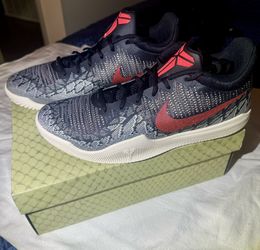 Kobe Mamba Rage Black/Crimson Size 12