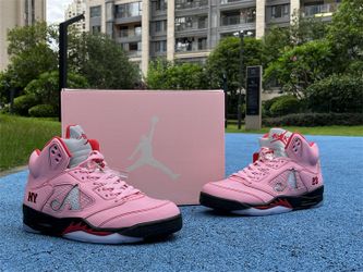 Awake NY x Air Jordan 5 Retro 'Boro - Arctic Pink'