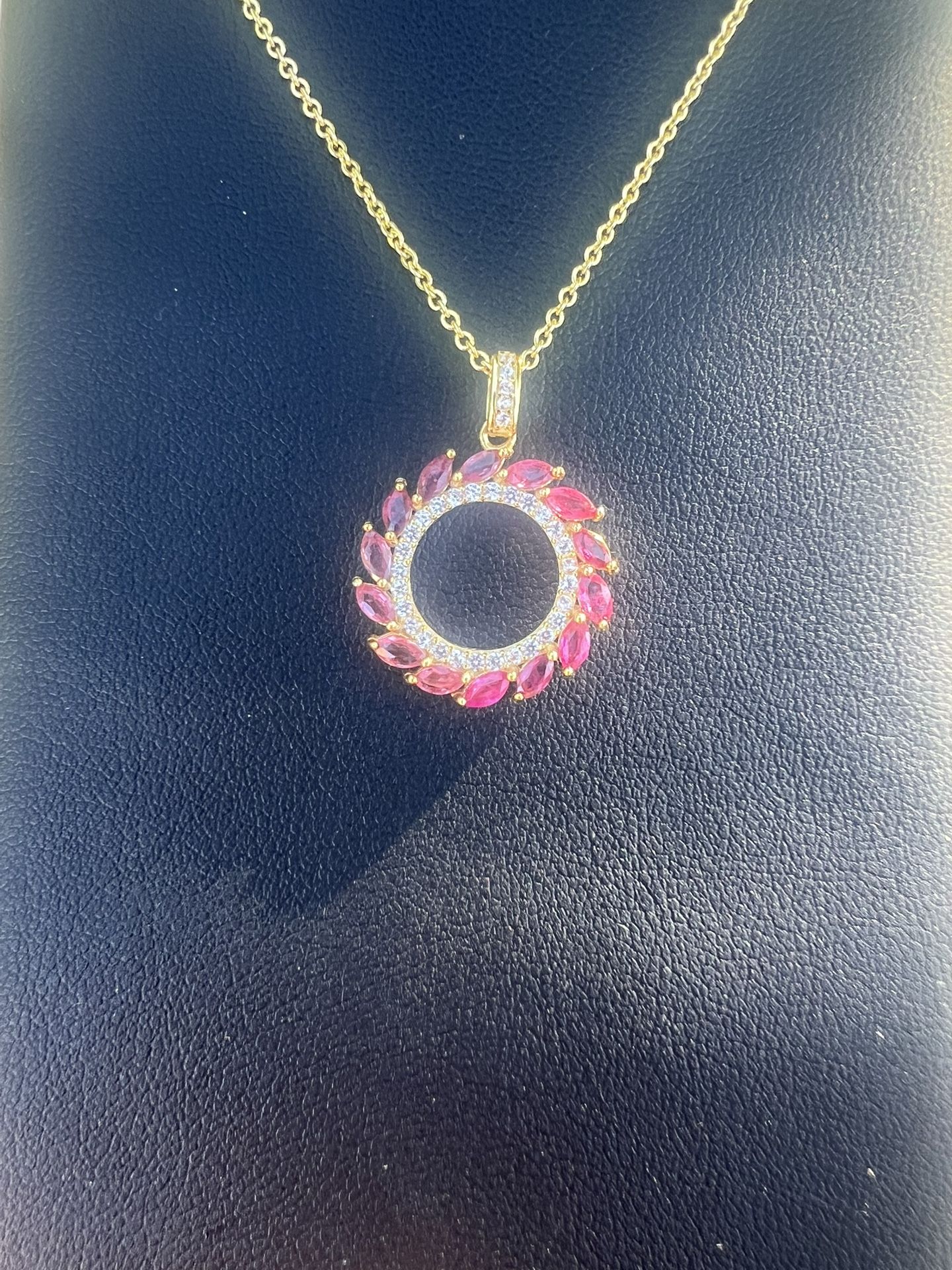 Natural Ruby Pendant