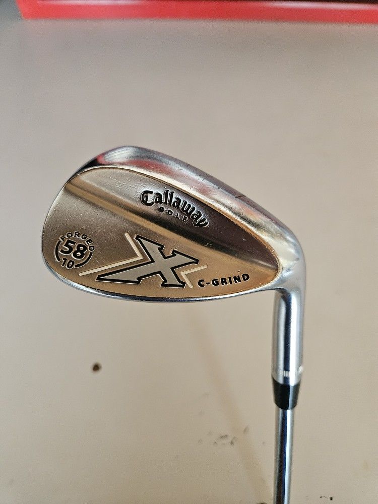 Callaway X Forged C-Grind Wedge 58°/10 Right Handed Golf Pride Grip