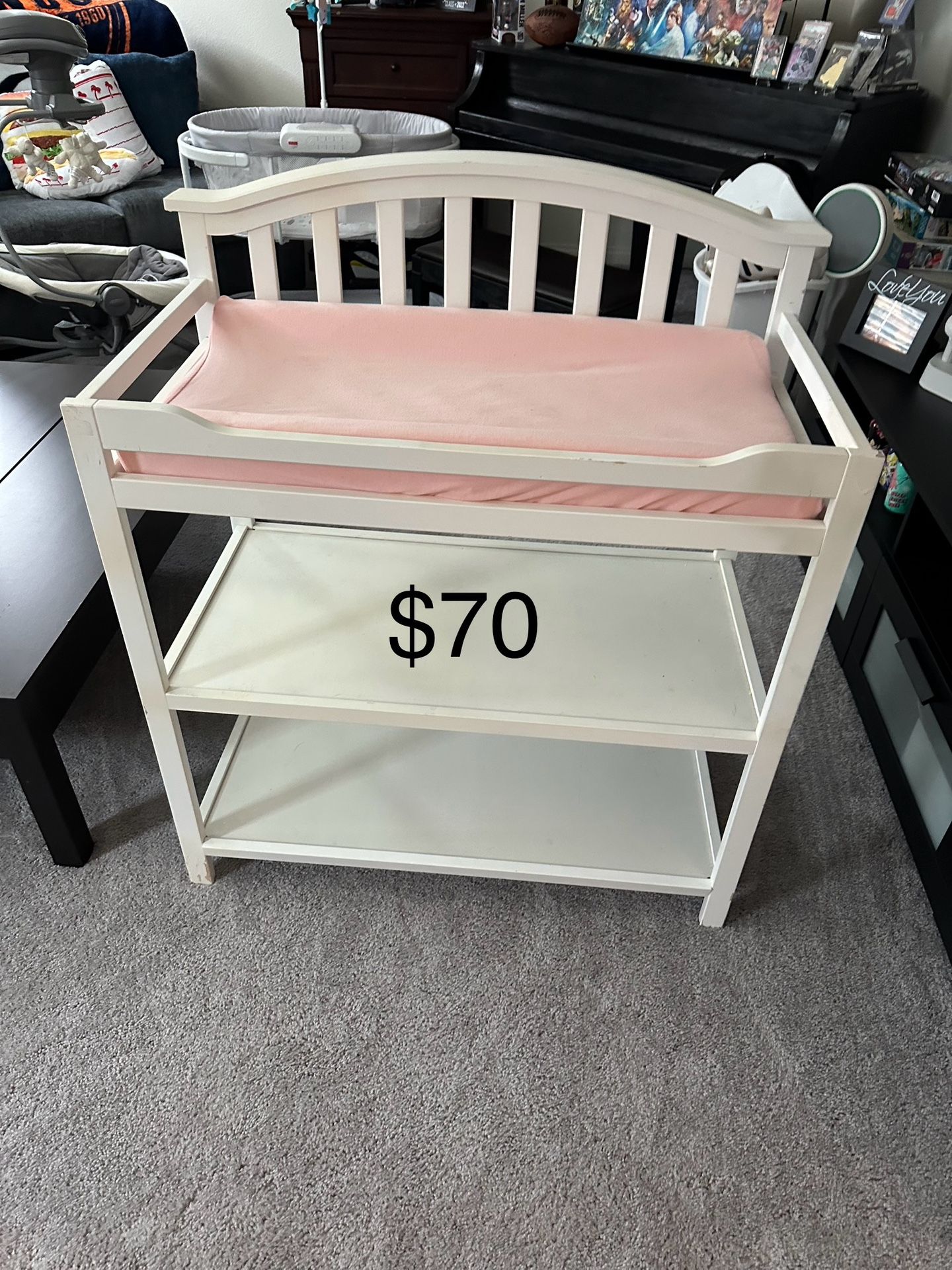 Delta Children® Infant Changing Table with Pad