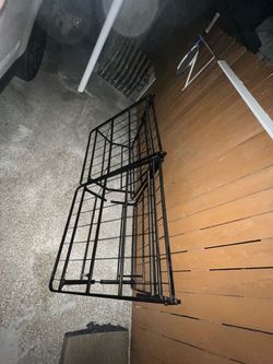 King metal bed frame