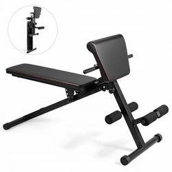 Multi-Functional Adjustable Full Body Exercise Weight Bench Home Gym Equipment