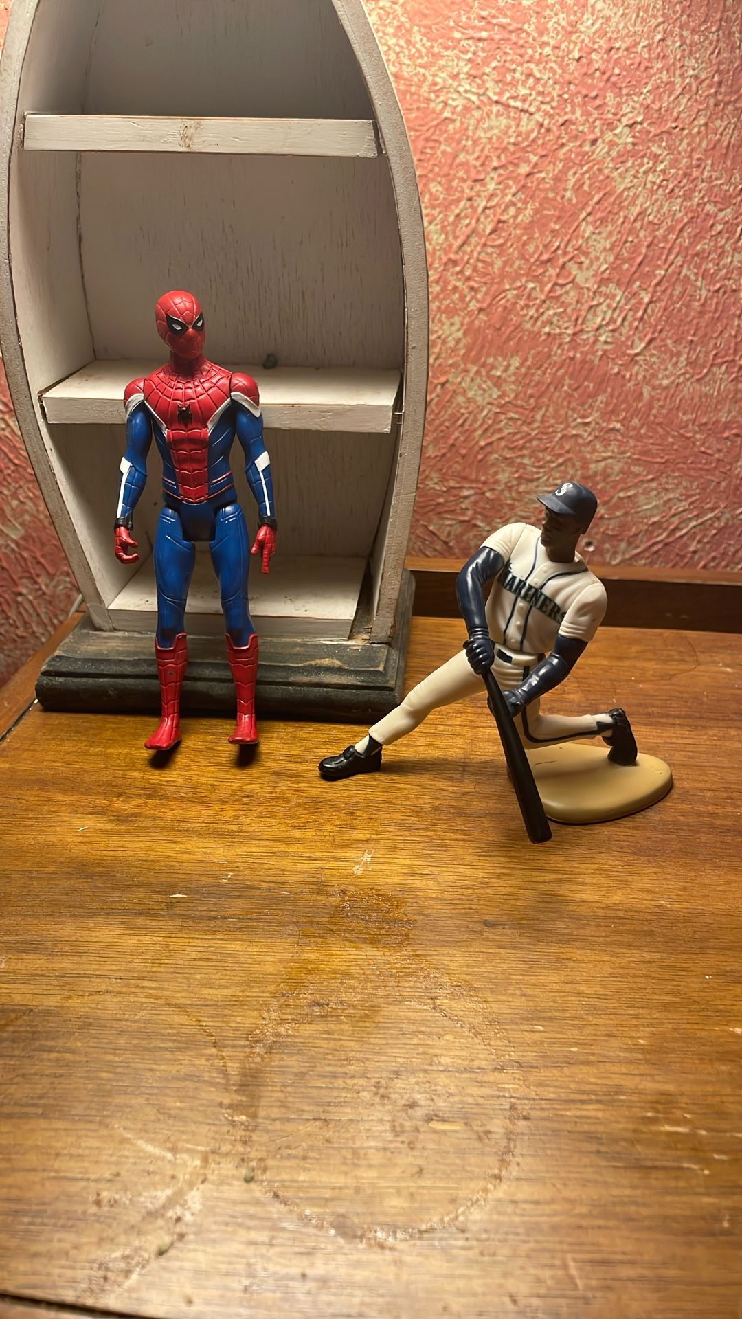 Ken Griffey Jr Seattle Mariners And Spider-Man 5 Inch