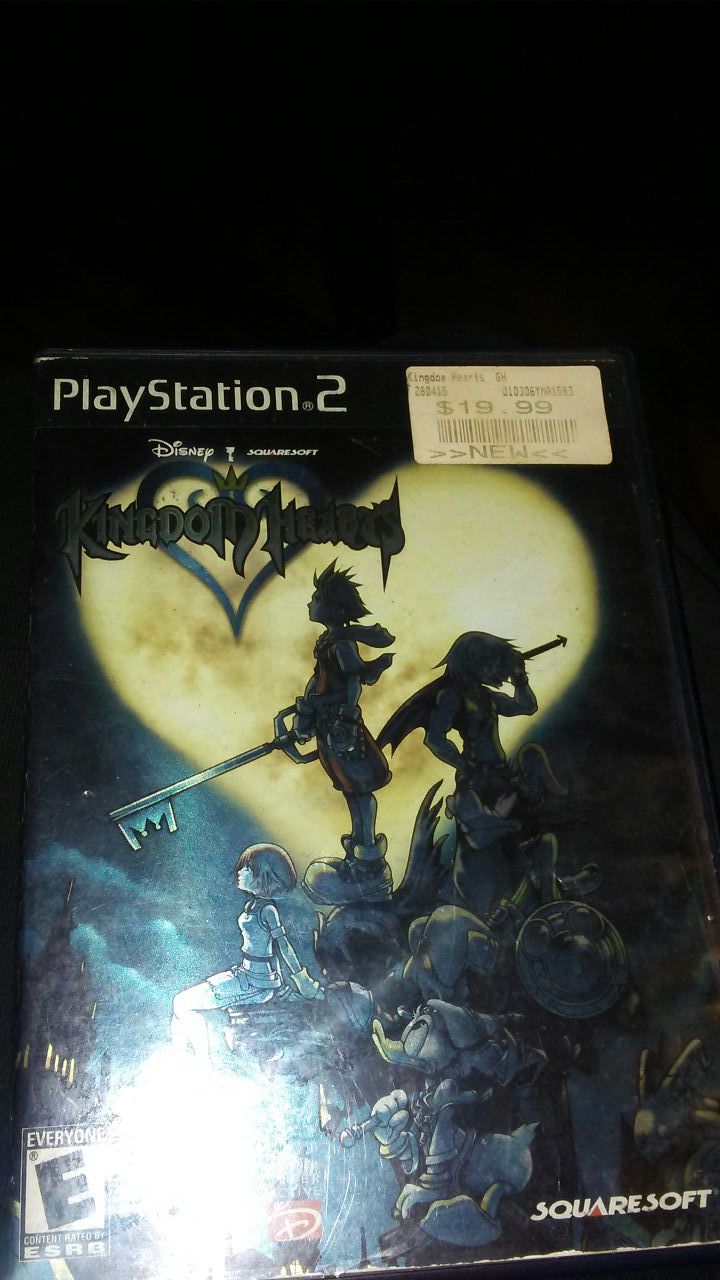 Kingdom hearts ps3 game in ps2 box