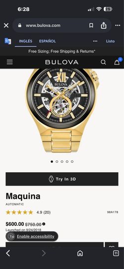 Reloj de hombre