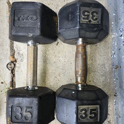 35lbs Dumbbells 