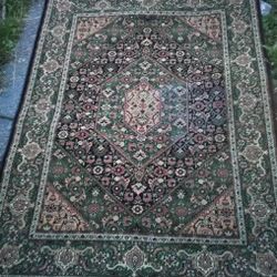 Oriental Persian Rug Karistan Carpet Antique Style Traditional Pattern Medium Sized Area Rug