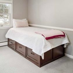 A Twin Captains Bed - Platform With Storage