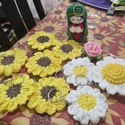 Llaveros Tejidos A Crochet 