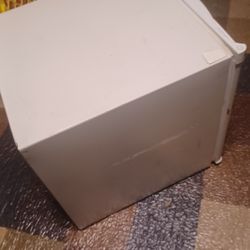White Mini Refrigerator By Magic Chef - $25
