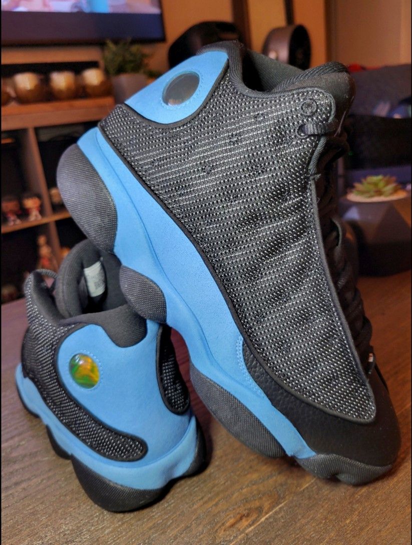 JORDAN 13 RETRO 'BLACK UNIVERSITY BLUE'