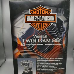 1/2 Testors Harley Davidson Visible Twin Cam 88 S/I 2006 Issue Base with Sound