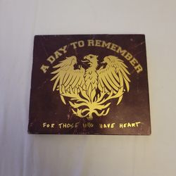 A Day to Remember: For Those Who Have Heart CD/DVD New In Shrink Wrap!