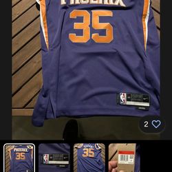 Kevin Durant Nike Suns Jersey Size Large