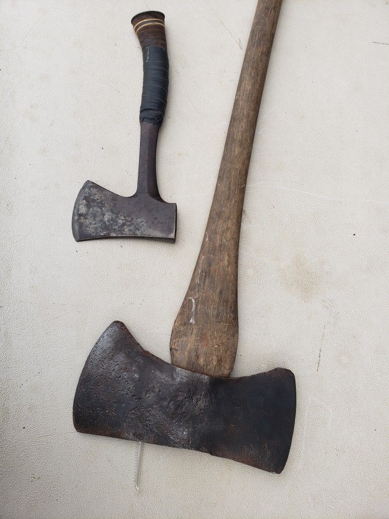 Estwing Hatchet and Double Bit Axe