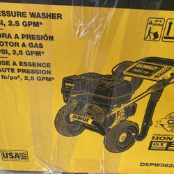 Pressure Washer Dewalt 3600
