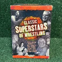 2003 Classic Superstars Of Wrestling 8 DVD Set Brand New  WWE- WWF. Fast Shipping! 