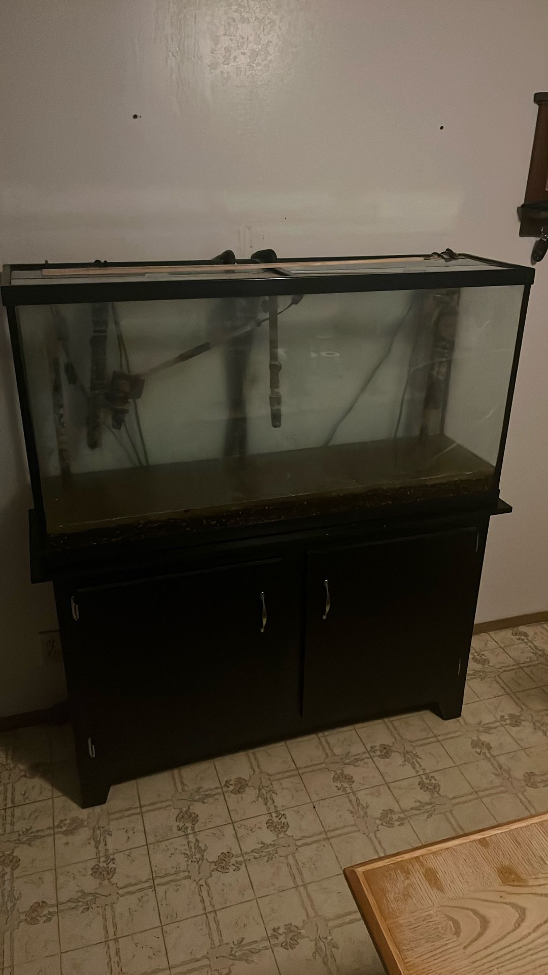60gal Aquarium plus Filtration Supplies/food
