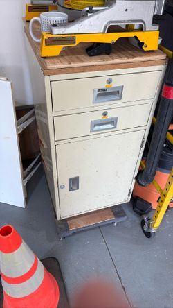 Diebold Safe Cabinet W/ Locking Drawers and Door