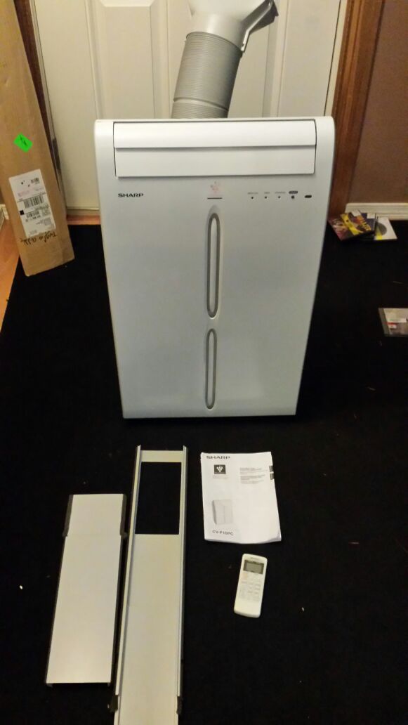 Sharp CV-P10PC portable air conditioner 10000 BTU