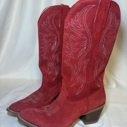 IDYLLWIND WOMEN'S CHARMED LIFE SUEDE WESTERN BOOTS 