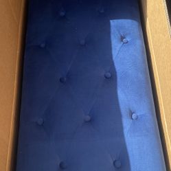 Upholstered Storage Ottoman