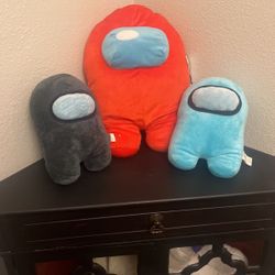 Among Us Plushies 
