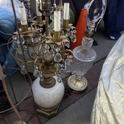Vintage Lamp Set 
