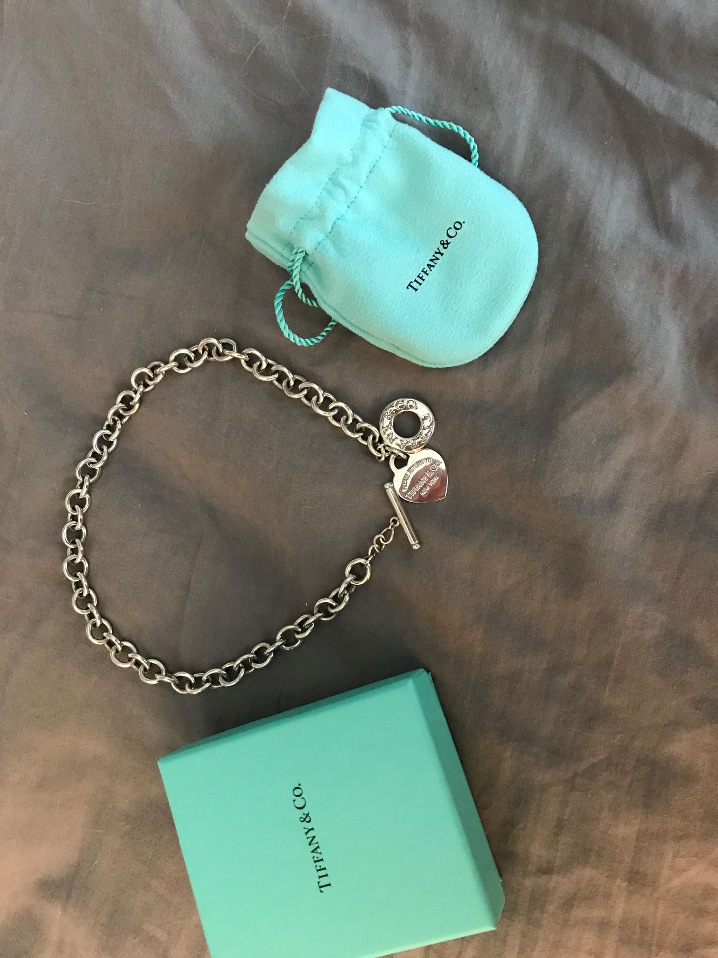 Tiffany Heart Tag Necklace