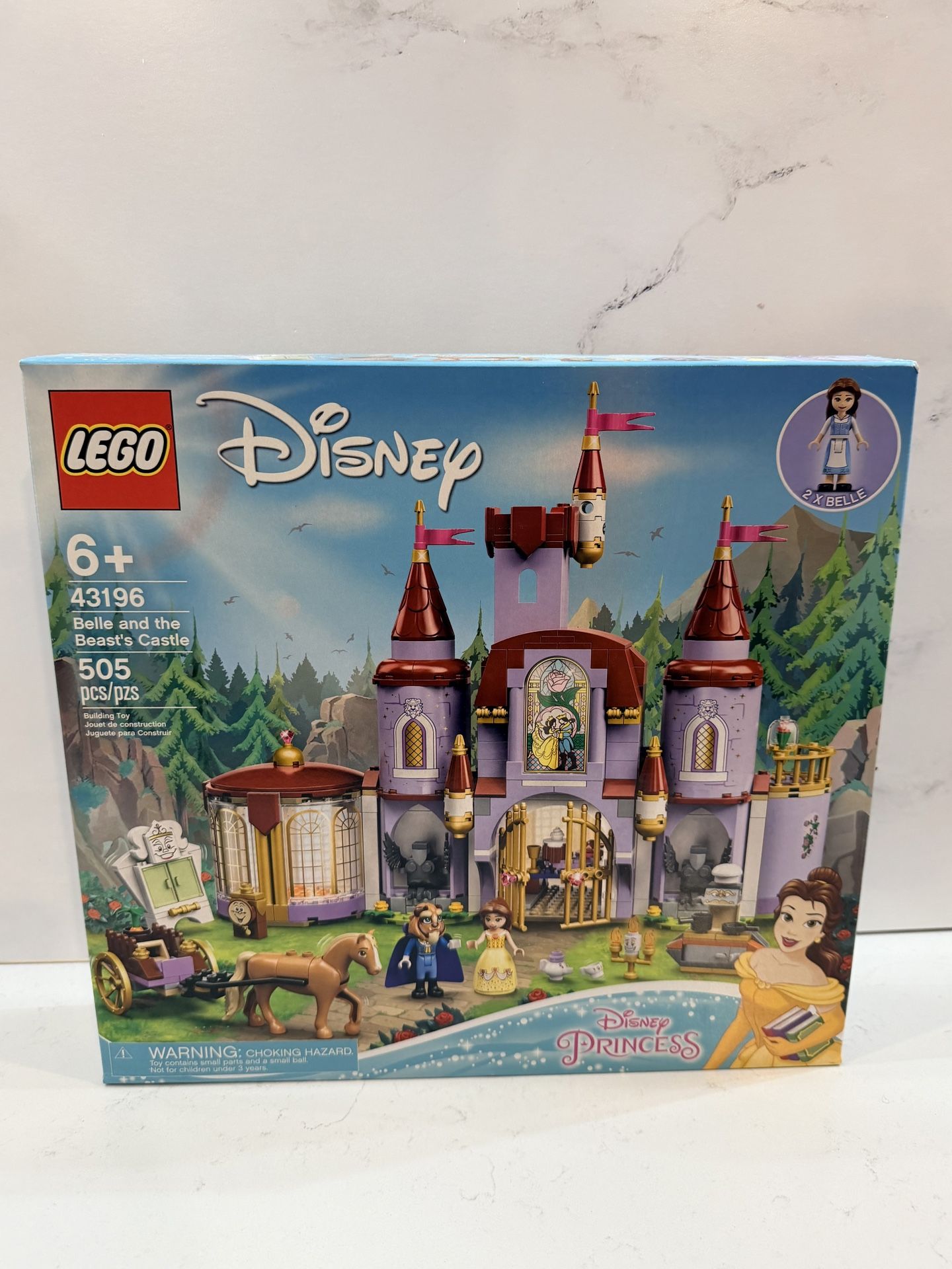 LEGO 43196 Disney Princess Belle and the Beast’s Castle $45