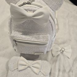 Disney Bridal Loungefly Bag And Wallet