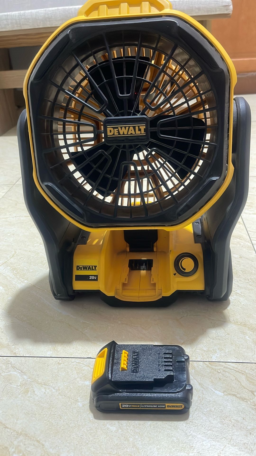 DeWalt Cordless Fan