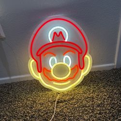 Mario LED Neon Sign And Other Toys 
