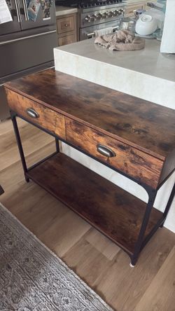 Table with drawers