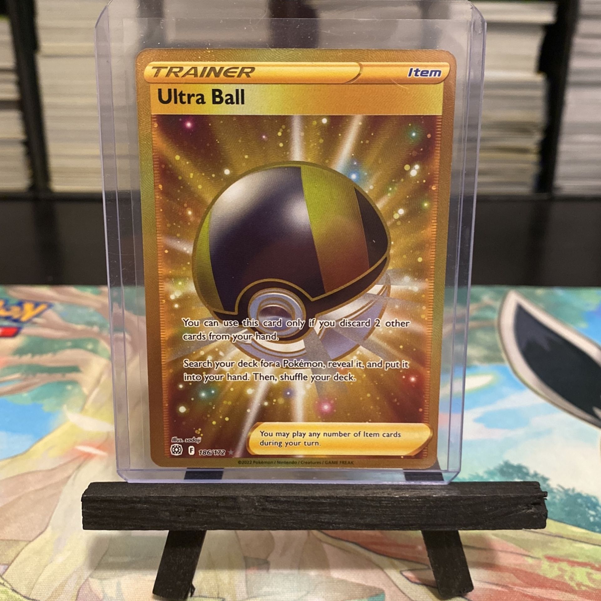 Pokemon - Ultra Ball - Secret Gold