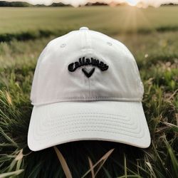 NEW! Callaway Golf Hat - White, Embroidered