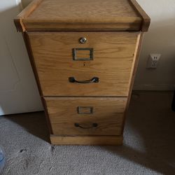 Small 2 Drawer File Cabinet