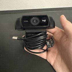 Logitech 1080p Pro Stream Webcam Black (Used) 