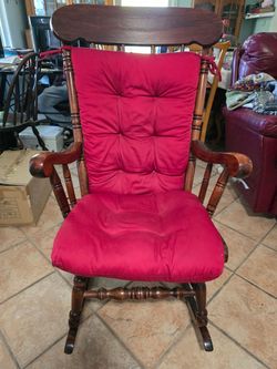 Antique Wooden Rocking Chair