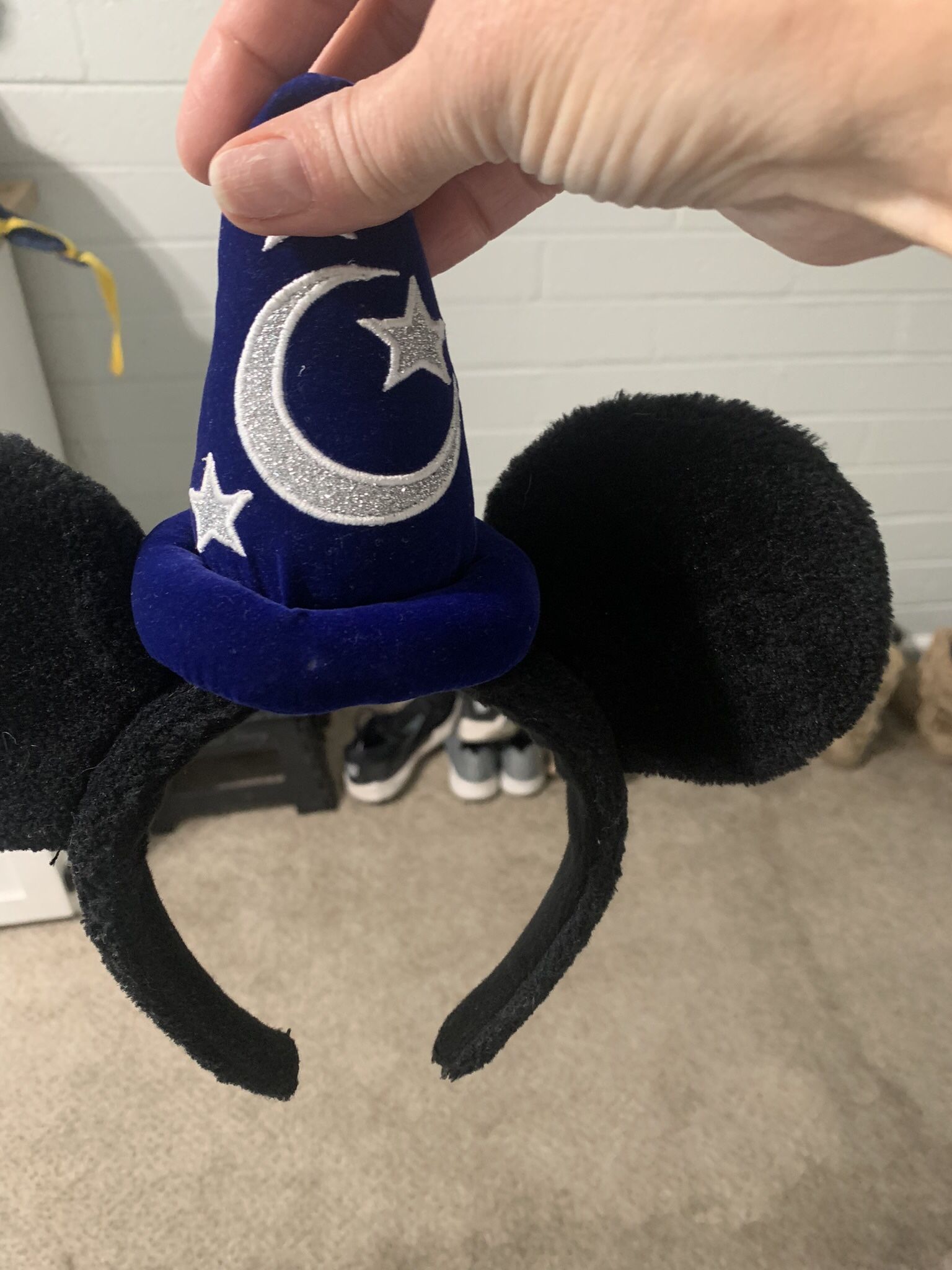 Disney Parks Mickey Mouse Fantasia Sorcerer Apprentice Wizard Ears